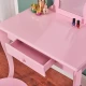 Image 10 for Дитячий туалетний столик Chomik ELSA з дзеркалом + стілець рожевий