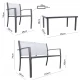 Image 7 for Садовая мебель Chomik GARDEN LINE DIVA диван, 2 кресла + стол