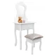 Image 1 for Дитячий туалетний столик Chomik SISI з дзеркалом + табурет