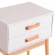 Image 5 for Тумба приліжкова Chomik AVESTA на два ящики у скандинавському стилі