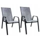 Image 7 for Комплект садовых стульев Chomik GARDEN LINE CORTINA серый
