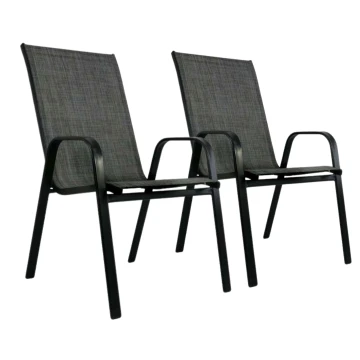 Комплект садовых стульев Chomik GARDEN LINE CORTINA серый