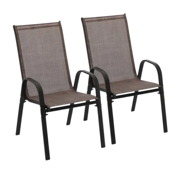 Комплект садовых стульев Chomik GARDEN LINE CORTINA коричневый