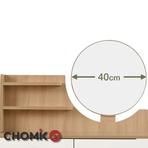 Косметический столик с зеркалом Chomik: Косметический столик с зеркалом Chomik: