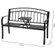 Image 5 for Скамейка садовая Chomik GARDEN LINE DUO с раскладным столиком