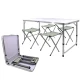 Image 2 for Стіл туристичний Chomik Garden Line RANGER розкладний з 4 стільцями білий