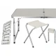 Image 4 for Стіл туристичний Chomik Garden Line RANGER розкладний з 4 стільцями білий