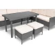 Image 5 for Садові меблі Di Volio VENICE сірі