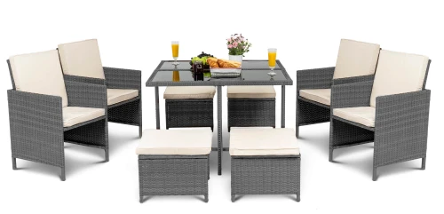 Садові меблі Di Volio PARMA сірі РОЗПРОДАЖ