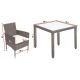 Image 3 for Садові меблі Di Volio VERONA 4+1 коричнева