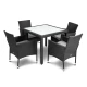Image 6 for Садовая мебель Di Volio VERONA 4+1 черная