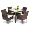 Садовая мебель Di Volio VERONA 4+1 коричневая