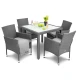 Image 6 for Садовая мебель Di Volio VERONA 4+1 серая