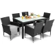 Image 3 for Садовая мебель Di Volio VERONA 6+1 черная
