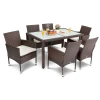 Садовая мебель Di Volio VERONA 6+1 коричневая