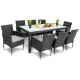 Садові меблі Di Volio VERONA 8+1 чорна