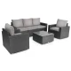 Image 4 for Комплект садових меблів Di Volio Prato Сірий
