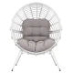 Image 2 for Садовое кресло Di Volio Arancia бело-серый