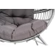 Image 3 for Садове крісло Di Volio Arancia сіро-графітовий