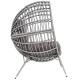 Image 4 for Садове крісло Di Volio Arancia сіро-графітовий