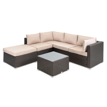 Набор садовой мебели Di Volio Imperia - Коричневый / Бежевый