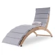 Image 3 for Садовый шезлонг Di Volio Ciampino бежево/серый