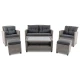 Image 5 for Набор садовой мебели Di Volio Firenze серый/графитовый