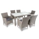 Image 7 for Садові меблі Di Volio VERONA 6+1 Сірий/сірий