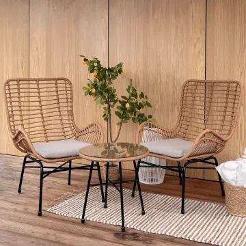 Набор садовой мебели Di Volio Sorrento бежевый/светло-серый