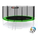 Image 11 for Батут Hop-Sport 14ft (427см) зелений із зовнішньою сіткою