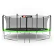 Image 3 for Батут Hop-Sport 14ft (427см) зелений із внутрішньою сіткою
