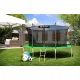 Image 14 for Батут Hop-Sport 14ft (427см) зелений із внутрішньою сіткою