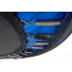 Image 3 for Батут Hop-Sport 8ft (244см) чорно-синій з внутрішньою сіткою