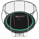 Image 3 for Батут Hop-Sport Premium 12ft (366см) чорно-зелений з внутрішньою сіткою