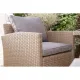Image 11 for Набор садовой мебели Di Volio ROSSANO Бежевый/Светло-серый