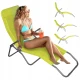 Image 3 for Кресло-шезлонг Jumi раскладной зеленый