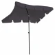 Image 15 for Зонтик садовый Jumi Garden 200х130см серый