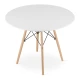 Image 4 for Стол круглый Leobert Todi 100см белый
