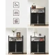 Image 2 for Кошик для білизни Leobert Costway 92 л з 2 полицями в стилі Loft