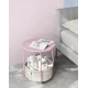 Image 2 for Журнальний столик Leobert Sharp з кошиком рожевий