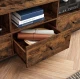 Image 7 for Тумба під телевізор Leobert Kamila в стилі Loft з 3 шухлядами