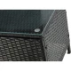 Image 3 for Садові меблі Outtec LUXURY стіл та 2 стільці чорно-графітові