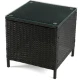 Image 6 for Садові меблі Outtec LUXURY стіл та 2 стільці чорно-графітові