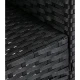 Image 10 for Садові меблі Outtec LUXURY стіл та 2 стільці чорно-графітові