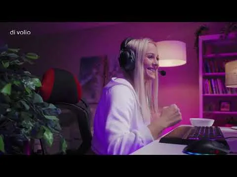 youtube video 1 Комп'ютерний стіл з регульованою висотою Di Volio Amone коричневий