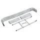 Image 12 for Батут Hop-Sport 8ft (244см) черно-зеленый с внешней сеткой