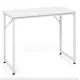 Image 4 for Комп'ютерний стіл Costway Helena із металевим каркасом білий