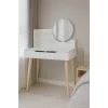 Туалетный столик Jumi Scandi с ящиками, белый