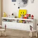 Image 5 for Детский комод Costway Toy Storage Sideboard для игрушек и книг с ящиками и дверцами белый