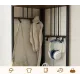 Image 6 for Вішалка для одягу Costway Richi кутова в стилі Loft